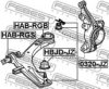 FEBEST HAB-RGS Control Arm-/Trailing Arm Bush